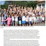2019-07-06<br>L'athlétisme s'invite à l'école de Villeneuve