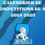 2025-04 <br> Calendrier Printemps-Été des compétitions BE-MI